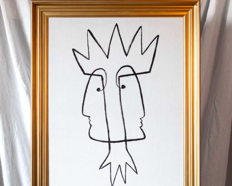 La femme est reine- NYMPHES - TABLEAUX - LÉA GONET - MARGAUX JOUBZ-1